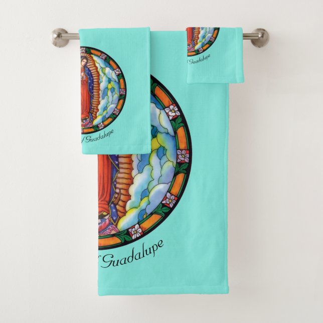 Notre-Dame de Guadalupe Turquoise (En situation)