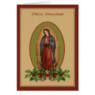 Notre-Dame de Guadalupe Vierge Marie Feliz Navidad