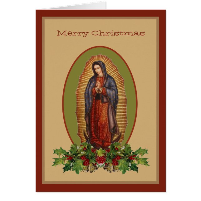 Notre-Dame de Guadalupe Vierge Marie Feliz Navidad (Devant)