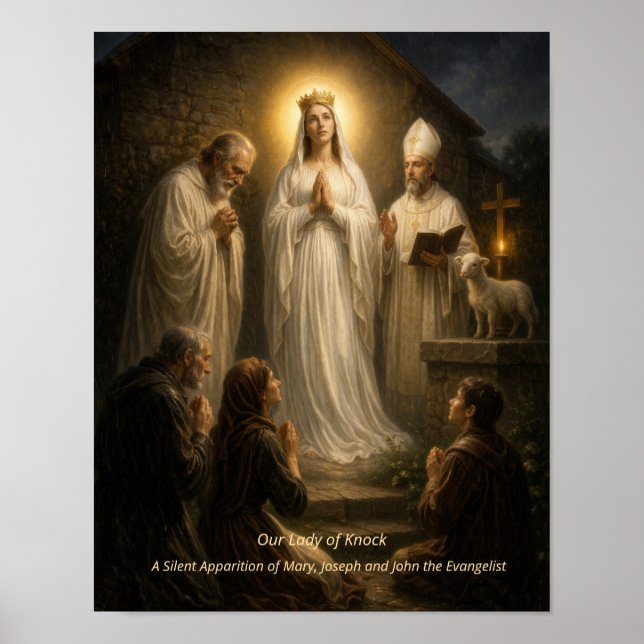 Notre-Dame de Knock, Impression d'Art de l'Apparit (Devant)