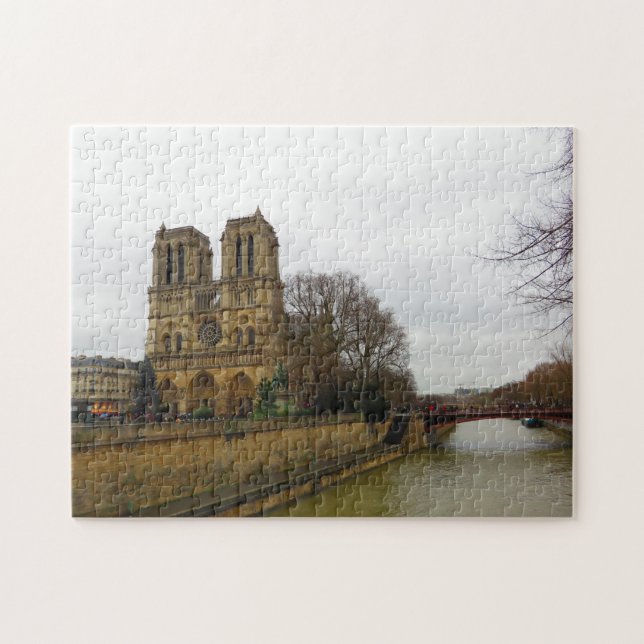 Notre-Dame de Paris de cathédrale, France - puzzle (Horizontal)