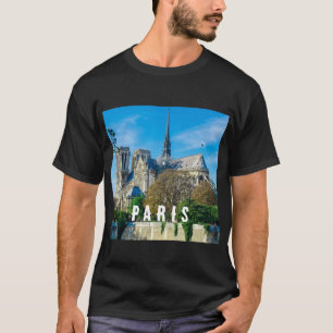Notre Dame de Paris en France T-shirt