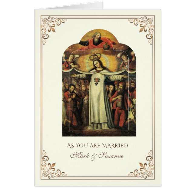 Notre-Dame de Ransom Vierge Marie Mariage (Devant)