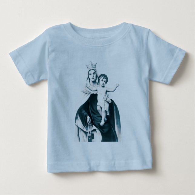 Notre-Dame du Mont Carmel Baby T-Shirt (Devant)