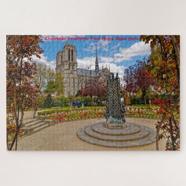 Notre Dame Paris. Puzzle (Horizontal)
