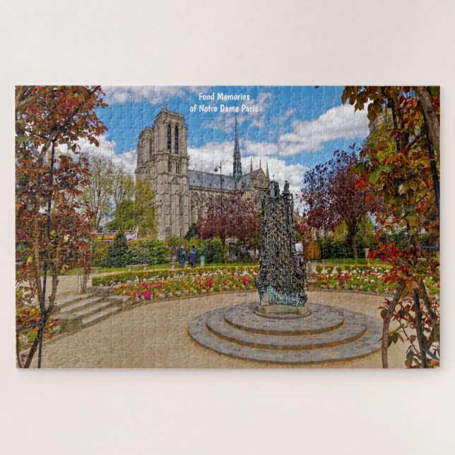 Notre Dame Paris. Puzzle (Horizontal)