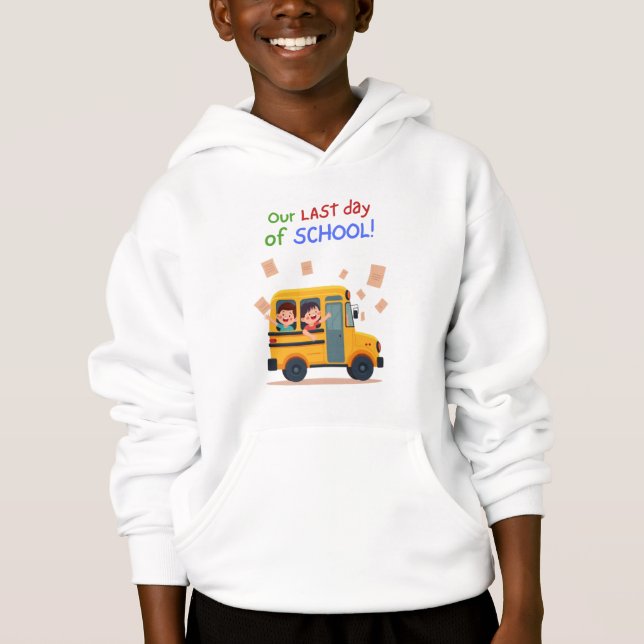 Notre Dernière journée d'école - Fun Kids Bus (Devant)