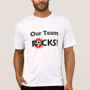 Notre équipe bascule le T-shirt de nom/nombre de