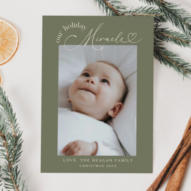 Notre Faire-part de naissance de vacances Miracle  (Créateur téléchargé)