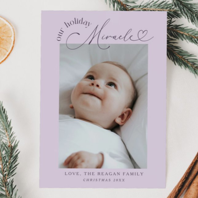 Notre Faire-part de naissance de vacances Miracle  (Créateur téléchargé)
