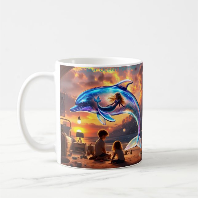 Notre Fantaisie Océanique - tasse à café (Gauche)