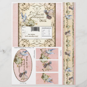 Notre Féerie Princesse, Baby shower Wrappers Candy
