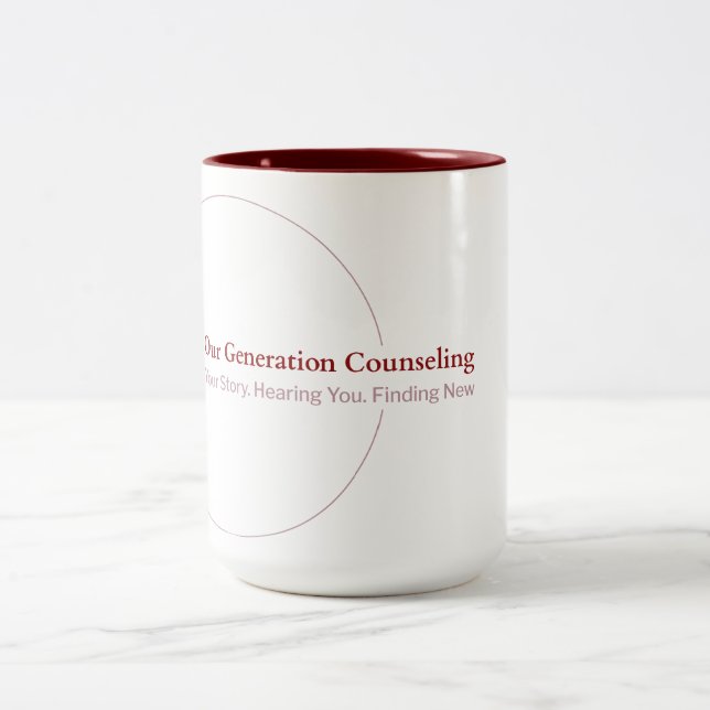 Notre Génération Conseillère en Café Mug (Centre)