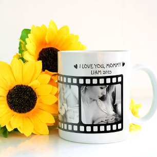 Notre histoire d'amour   Maman Photo Reel Mug Cade