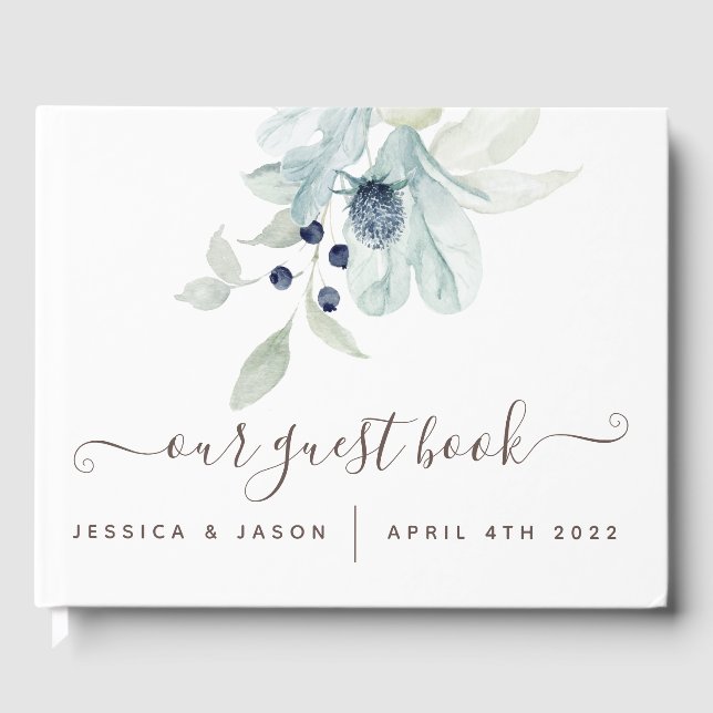 Notre livre d'hôtes Mariage (Recto)