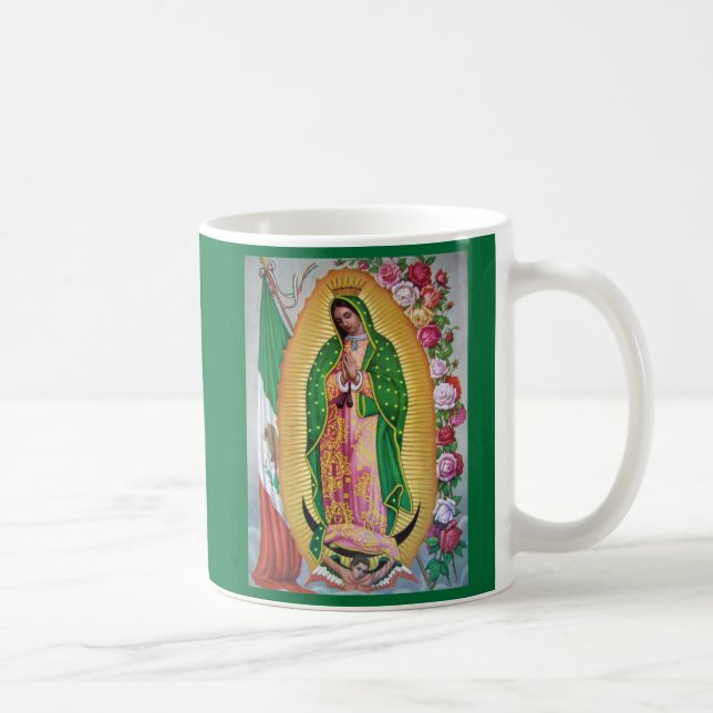 Notre Madame de Guadalupe avec la tasse de Coffe (Droite)