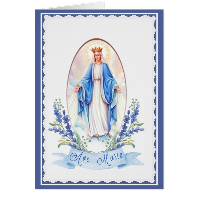 Notre Madame des fleurs de Vierge Marie de grâce (Devant)