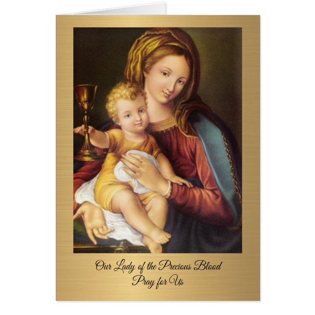 Notre Madame du sang précieux de Jésus (Devant)