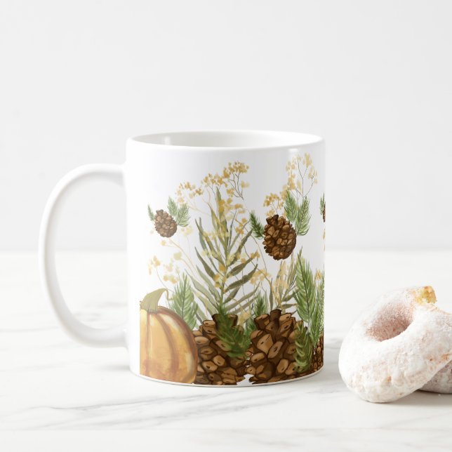 Notre Mug d'automne pour des moments douillets (Avec donut)