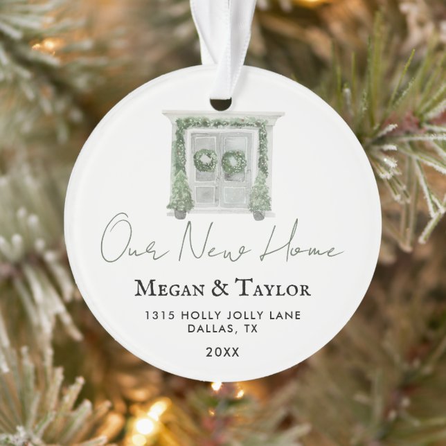 Notre nouvel ornement d'hiver | Nouveau cadeau mai (Arbre)