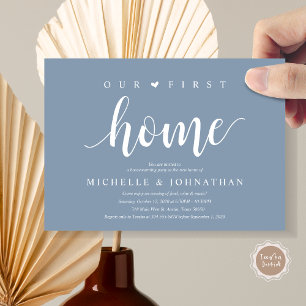 Notre nouvelle maison, Cartes d'invitation pour la