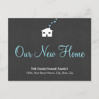 Notre nouvelle maison Changement d'adresse Cartes