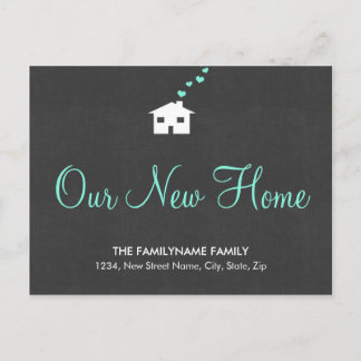 Notre nouvelle maison Changement d'adresse Cartes