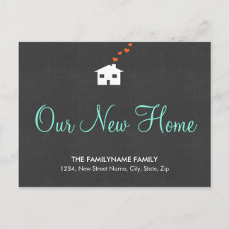 Notre nouvelle maison Changement d'adresse Cartes 