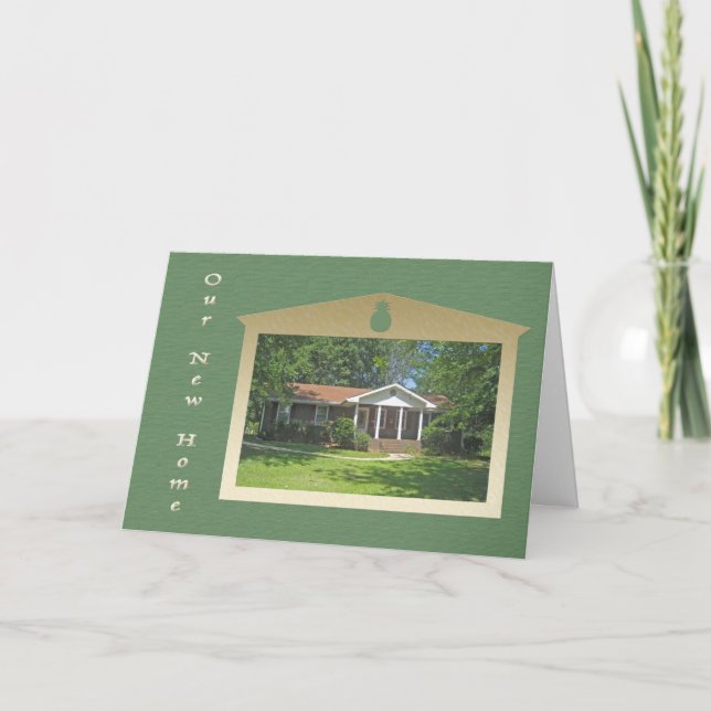 Notre nouvelle maison - Modèle Carte photo (Devant)