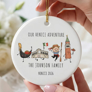Notre Ornement de Famille pour l'Aventure à Venise