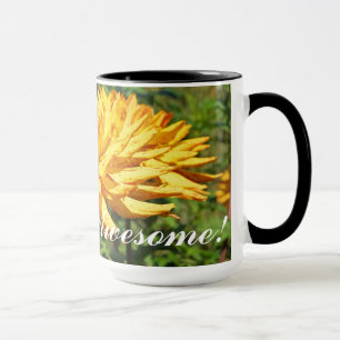 Notre patron est Incroyable Mugs Dahlia Fleur cade