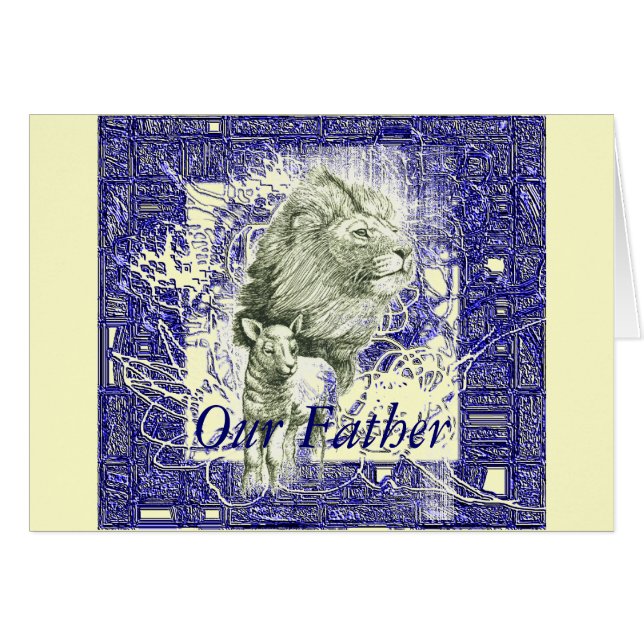 Notre père (Devant horizontal)