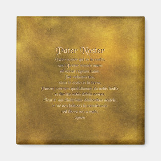 Notre Père Dans Le Magnet Latin