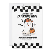 Notre Petit Boo fête ses 2 ans Invitation