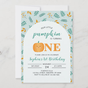 Notre Petit Citrouille 1er anniversaire