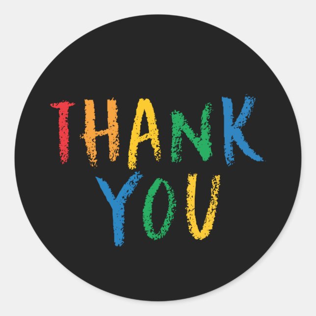 NOTRE PETIT DIPLÔMÉ | AUTOCOLLANT MERCI (Devant)