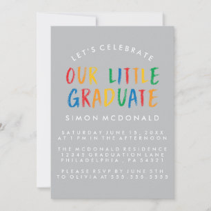NOTRE PETIT DIPLÔMÉ INVITATION À LA FÊTE DE FIN