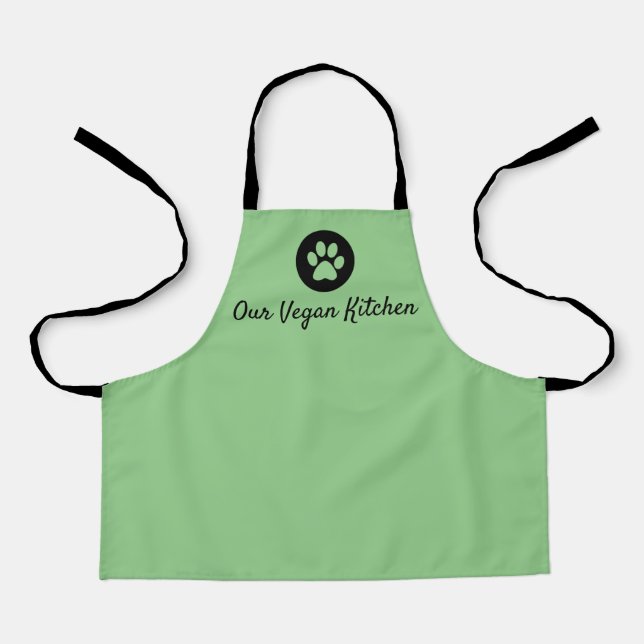 Notre petit tablier vert Vegan Kitchen (Recto)