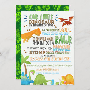 Notre Petite Invitation Anniversaire de enfant Din
