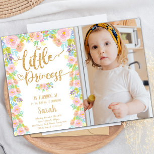 Notre petite princesse Anniversaire Invitations av