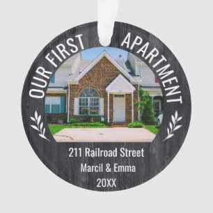 Notre Premier Appartement 2021 Personnalisé Nom &