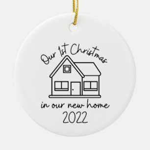 Notre premier Noël dans notre nouvel ornement