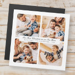 Notre Premier Noël Dans Notre Nouvelle Maison Mode<br><div class="desc">Design est composé de typographie chic moderne avec sans serif et serif police. Ajoutez des photos personnalisées de la famille,  de la nouvelle maison et de l'année.</div>