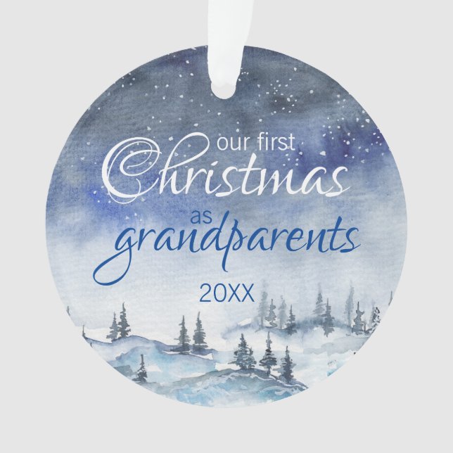 Notre premier Noël de grand-parents (devant)