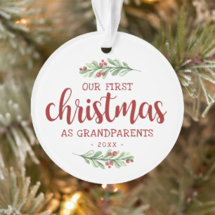 Notre premier Noël en grands-parents La verdure