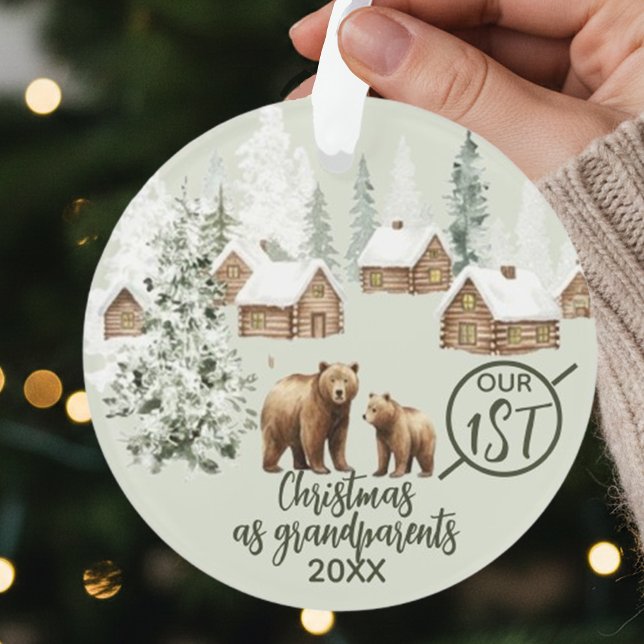 Notre premier Noël en tant que grands-parents ours (Créateur téléchargé)
