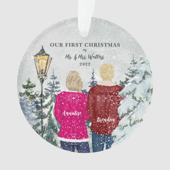 Notre premier Noël en tant que M. et Mme Holiday (devant)