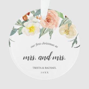 Notre premier Noël en tant que Mme et Mme Photo Le