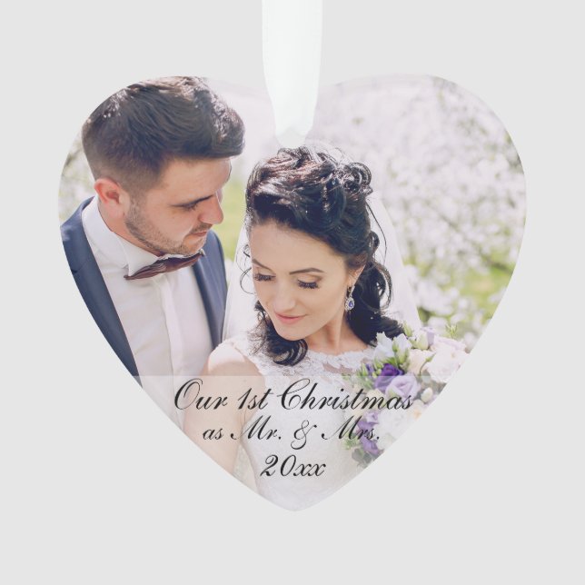 Notre premier Noël en tant que Monsieur & Madame O (devant)