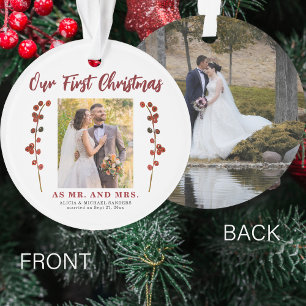 Notre premier Noël marié 2 photo moderne
